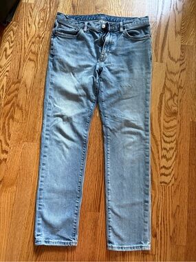 Outerknown Slim Straight Light Blue Jeans